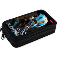 Пенал "Аватар" 19х11х5см, прямоугольный, двухстворчатый, глянцевая ламинация 083351