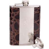 Набор фляга с воронкой 300гр металл Y3415-16