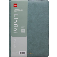 Ежедневник недатированный А5 "Linfini" 288стр. мятный, искусственная кожа с поролоном EN157L