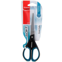 Ножницы 17см "Essentials Soft" сталь, ручки пластик с прорезиненными вставками 468210