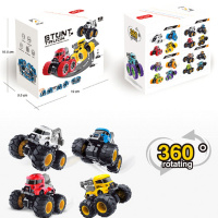 Набор машин 4 шт. "Джипы" 21х17х9см пластик 2086377/WZ401