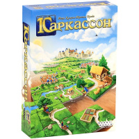 Игра настольная "Каркассон 2019" 28х20см (72 квадрата местности, 40 фишек, 1 дорожка) 915138