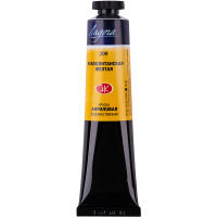 Краска акриловая 46мл неаполитанская желтая туба Ладога 2204209