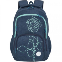 Рюкзак 29х42х20см, 590гр, 2 отделения, 3 кармана, темно-синий RD-143-2/3