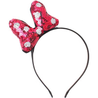 Ободок Бант пластик 15*15*1,5см Y4096-16