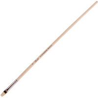 Кисть щетина плоская № 2 (6мм) длинная ручка DK10018/02