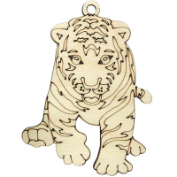 Подвеска "Тигренок №3" 9см фанера 3мм 470011