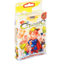 Игра настольная "Свинтус Юный. 2-е русское издание" 15х8см (112 карточек) 1518