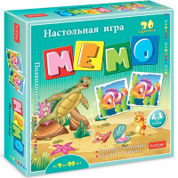 Игра настольная "Мемо. Подводный мир" 36 карточек 36ИнМ_16888/048395