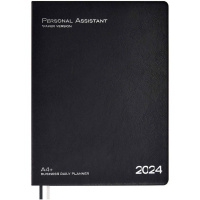 Ежедневник 2024 А4+ "Escalada" 240стр., черный, искусственная кожа "Шеврет глосс" 63715 Ежедневник 2024 А4+ "Escalada" 240стр., черный, искусственная кожа "Шеврет глосс" 63715