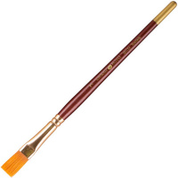 Кисть синтетика плоская № 7 (11 мм) короткая ручка 2067777