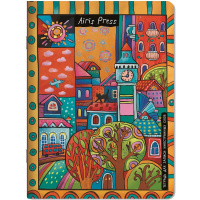 Тетрадь д/записи иностранных слов А5 32л "Оранжевый закат" на скобе 978-5-8112-6994-5