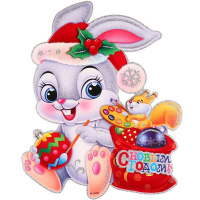 Панно "Зайчик" 49х36см 4 вида TH2261