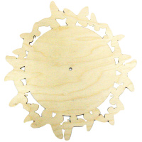 Заготовка для часов Бабочки фанера 3мм 370013