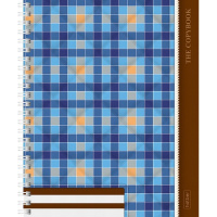 Тетрадь А5 96л клетка "Джентльмены" на спирали матовая ламинация 4 дизайна 96Т5лтВ1гр/068615