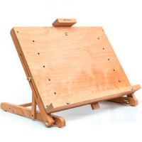 Мольберт настольный с регулятором угла наклона, с планшетом, высота 39-68см МЛ-14 131014