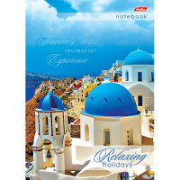 Бизнес-блокнот А5 96л "Яркие краски" без линовки 4-цветный блок 7БЦ 96ББ5B_12787/036094