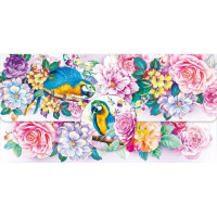 Конверт для денег "Цветы и птицы!" 168х84мм 076.251