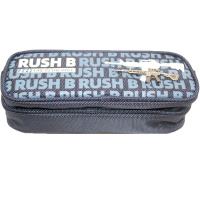 Пенал 21,5х5,5х9см прямоугольный, 2 отделения, текстиль, графит DZ1126 Пенал 21,5х5,5х9см прямоугольный, 2 отделения, текстиль, графит DZ1126