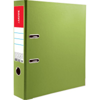 Папка-регистратор А4 75мм РР двусторонний салатовая 3093800