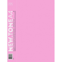 Папка с боковым пружинным скоросшивателем "NEWtone. Pastel Пион" А4 пластик 0,70мм 061985