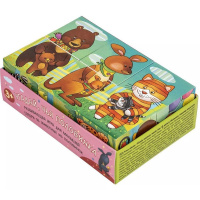 Умные кубики 6шт. "Угадай, чья половинка" 978-5-8112-8010-0