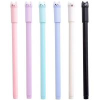 Ручка гелевая "Кошки" 0,5мм черная, ассорти ZB1232