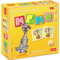 Игра настольная "Мемо. Happy ZOO" (36 карточек) 085936