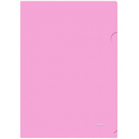 Папка-уголок А4 пластик 0,18мм "NEWtone. Pastel Пион" непрозрачный AG4_05018/061994