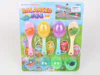 Игра "Балансирующие яйца", в комплекте 4 фигурки, пластик 1669840/803