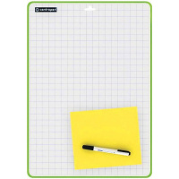 Доска для рисования А4 с маркером и губкой белая 7779