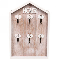 Ключница "Домик" 30х20см, 3 цвета Y8238-19