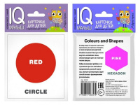 Карточки для детей с подсказками "English Цвета и формы" 14стр. 978-5-8112-6657-9