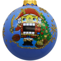 Шар 85мм "Щелкунчик" в подарочной упаковке КУ-85-204133