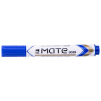 Маркер для белой доски "Mate" синий, пулевидный наконечник, толщина линии 2,0мм EU00330