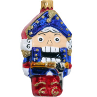 Ёлочное украшение "Щелкунчик сказочный" h-9см в подарочной упаковке ФУ-526