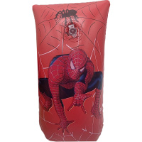 Надувные нарукавники 29х14,5см "Человек-паук" красные 1807