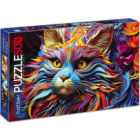 Пазлы 500 эл. "Premium. Магический кот" 48х33см 500ПЗ2_30933/086599