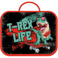 Папка с ручками 33,5х26х6см "T-REX" ткань ПШ-11