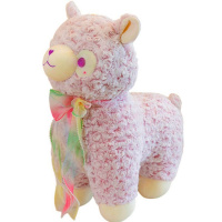 Альпака с бантиком 40см 3 цвета FM6600