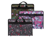 Папка А3 (49*38,5*6) с отдел."гармошка" и доп. карманами путешествие "Художник" 078/3А