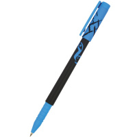 Ручка шариковая "FunWrite.Взгляд зверя. Волк" 0.5мм синяя 20-0212/45