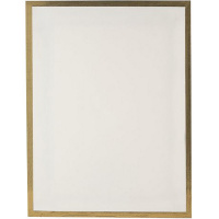 Холст на подрамнике 30х40см 280г/м2, 100% хлопок, мелкое зерно, с рамой античное золото 77180