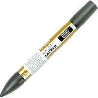 Маркер художественный "Pro" сиена натуральная, двухсторонний PMSRAW