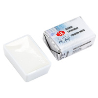 Краска акварельная 2,5мл белила титановые кювета 1911101