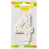 Свеча д/торта "Искры" 4, 7,5см 6078492