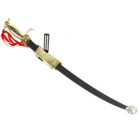 Сабля в ножнах 68см пластик Y7144-18