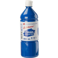 Гуашь 1000 мл синяя 230140515