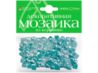Мозаика декор. 8*8мм 100шт морская волна керамика 2-332/13