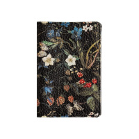 Обложка д/паспорта вертикальная 14х10см "Flora. Лесный ягоды" искусственная кожа 3-620/06
